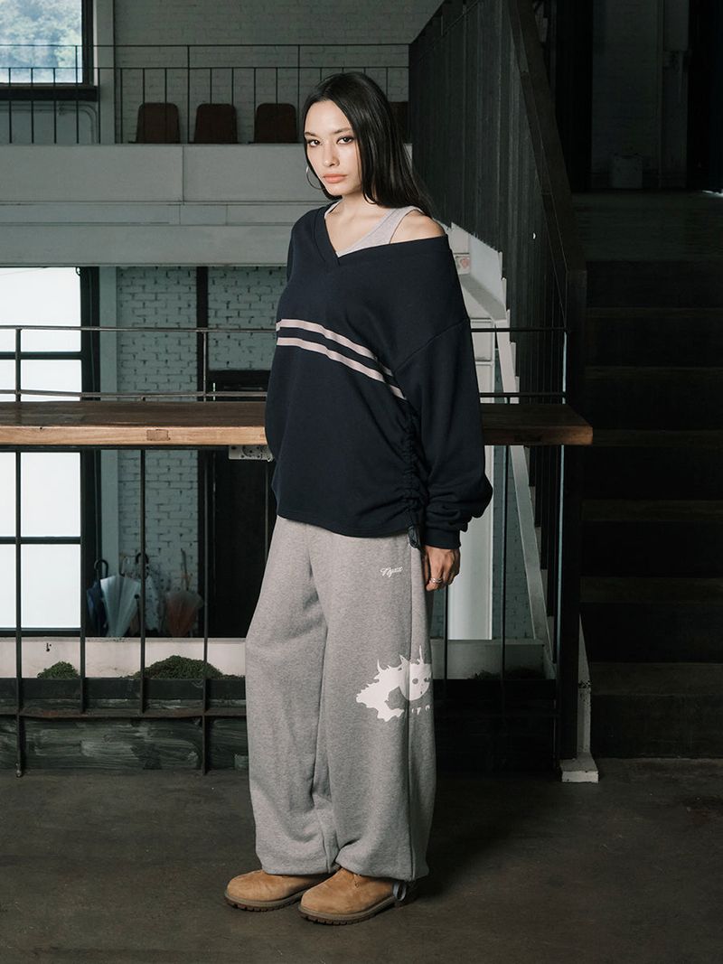 EYE SWEAT PANTS (GREY)