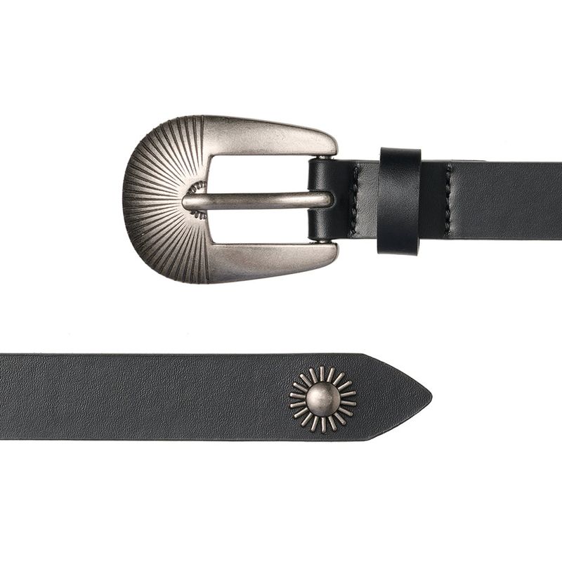 BL013 Sunshine Unisex Leather Belt 18 mm (2 colors)
