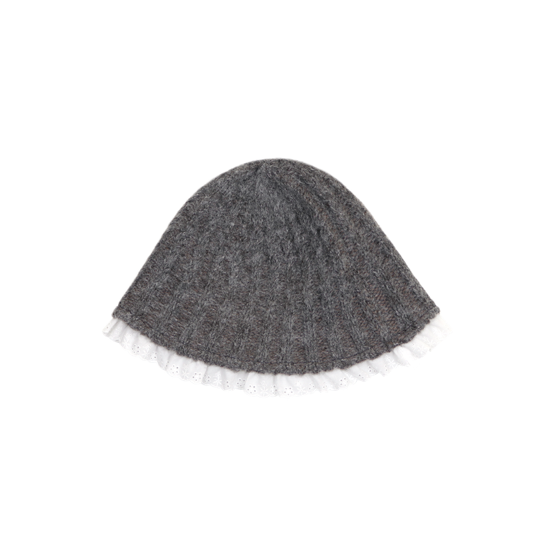 ROSY LACE BUCKET HAT