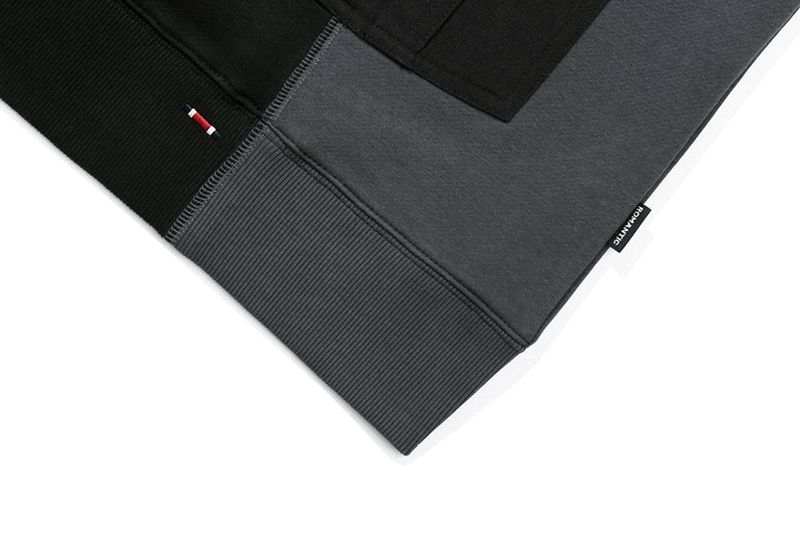 FLECK POCKET SWEAT SHIRT_BLACK