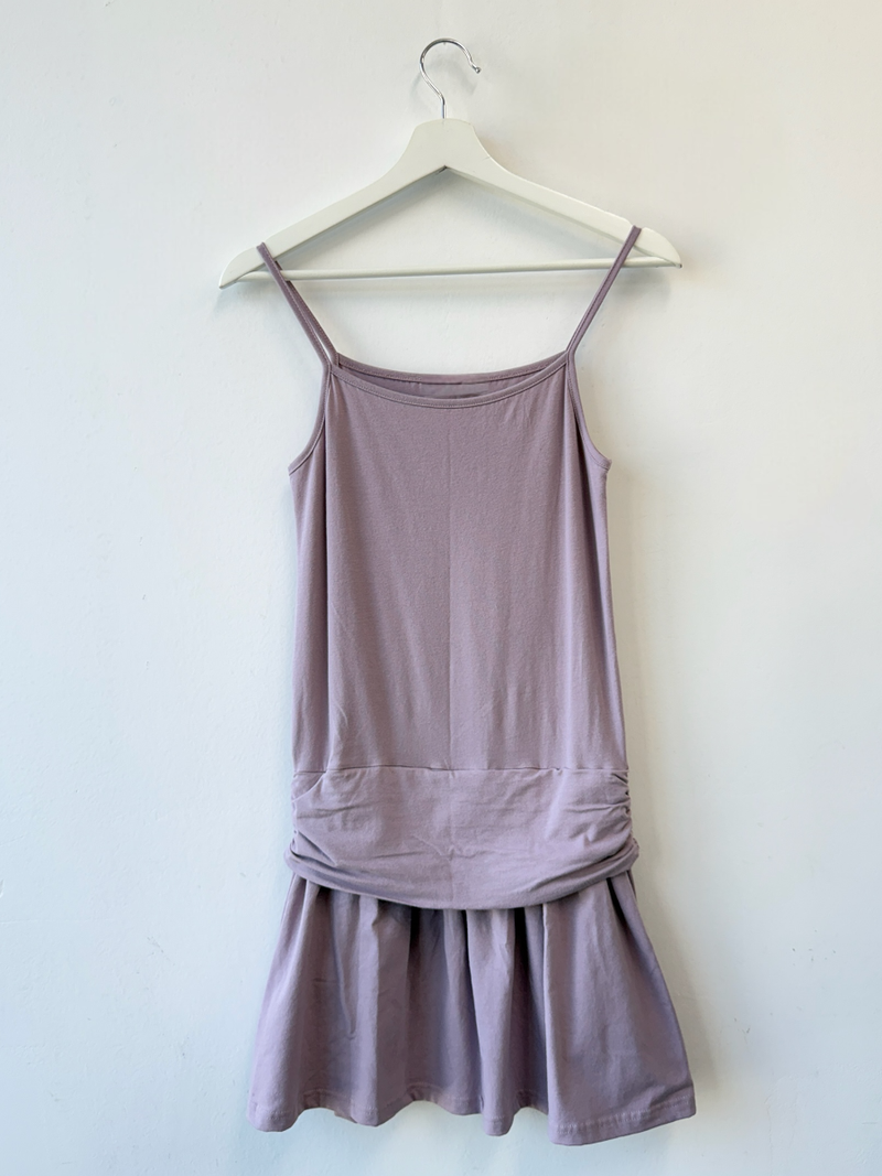 core shirring dress