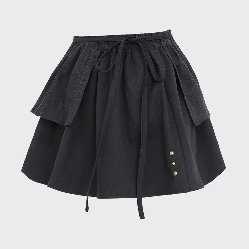 DUET SKIRT IN BLACK