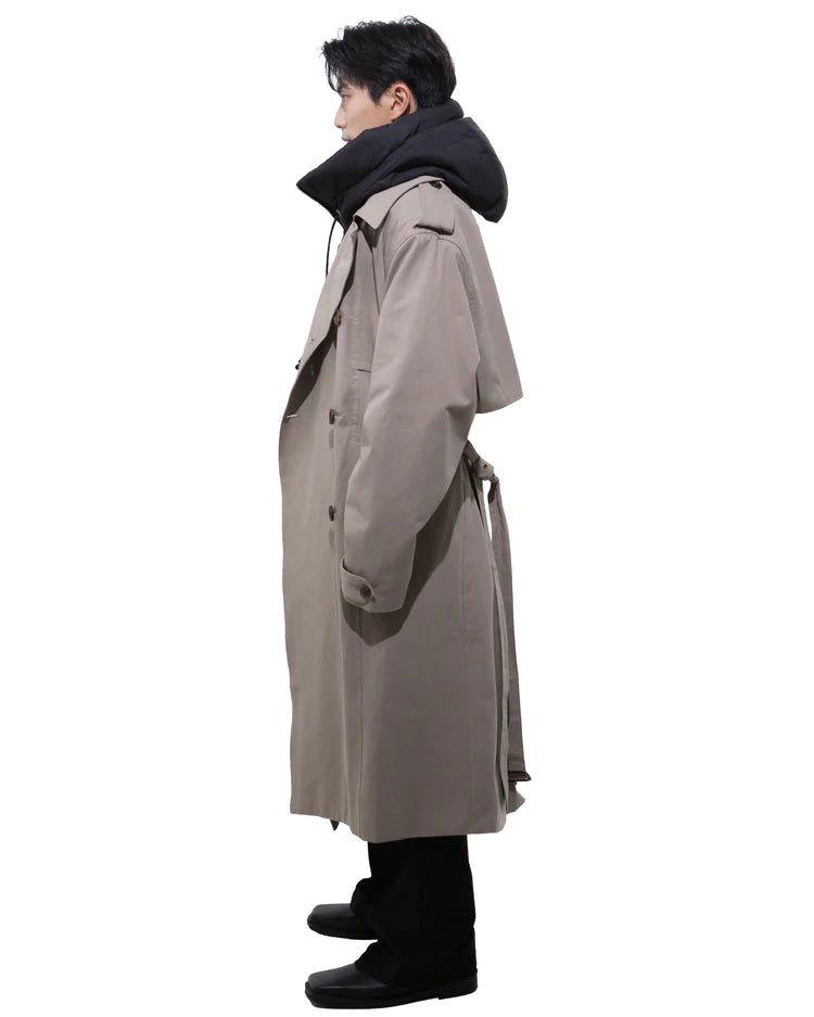 クラシックトレンチコート-BEIGE （送料込）- WooStore