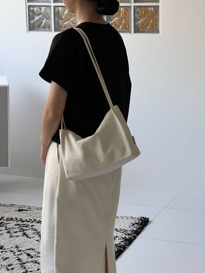 ppocketto cozy half bag - ivory