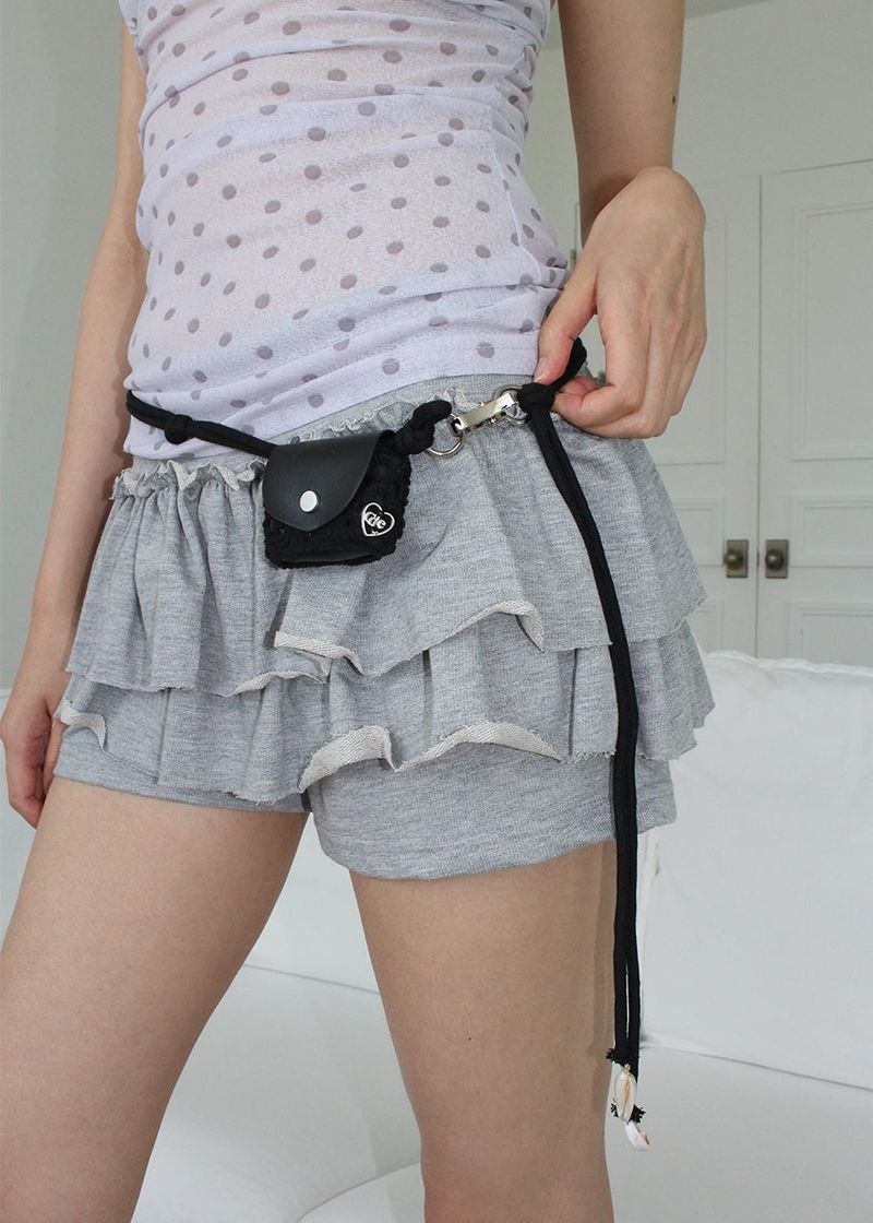FRILL SKIRT SHORTS