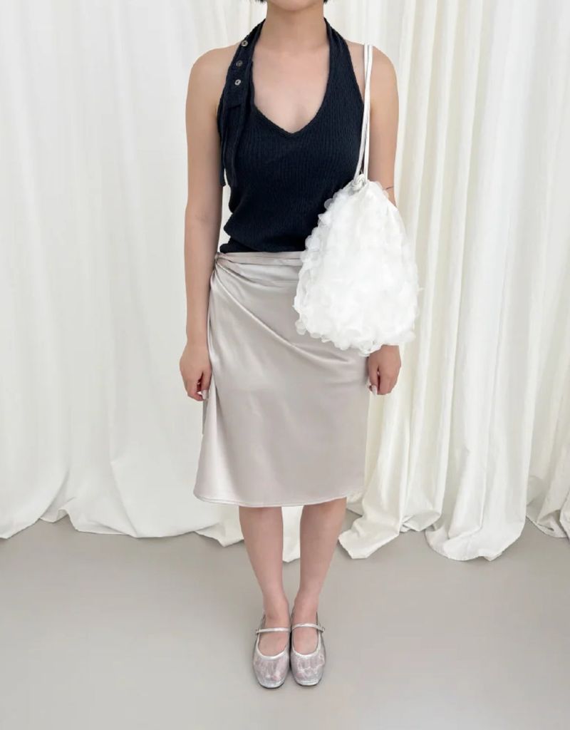 Lacie strap bag (white)