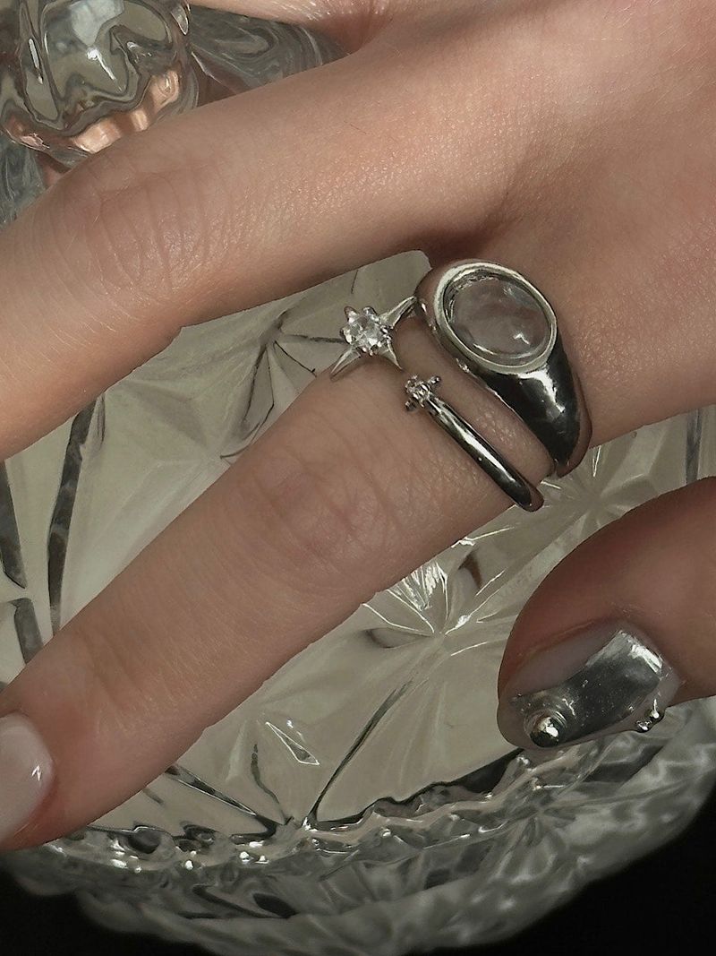 [TWS 영재 착용] Twin Star Open Ring