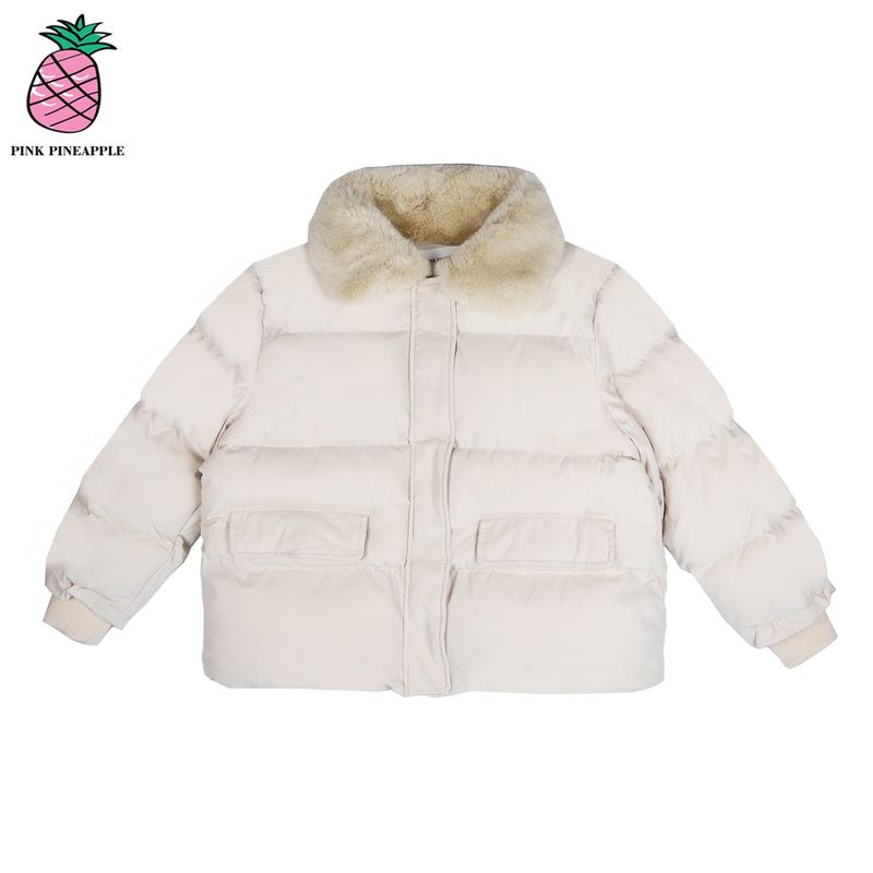 FUR COLLAR AIR PADDING