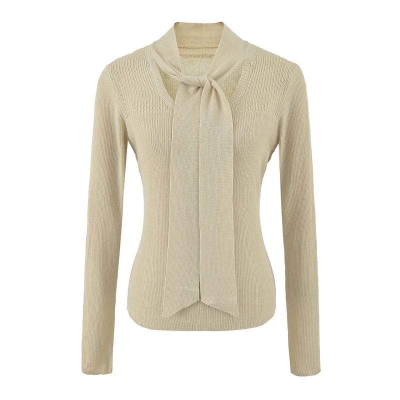 Selene Sheer Rib Scarf Knit