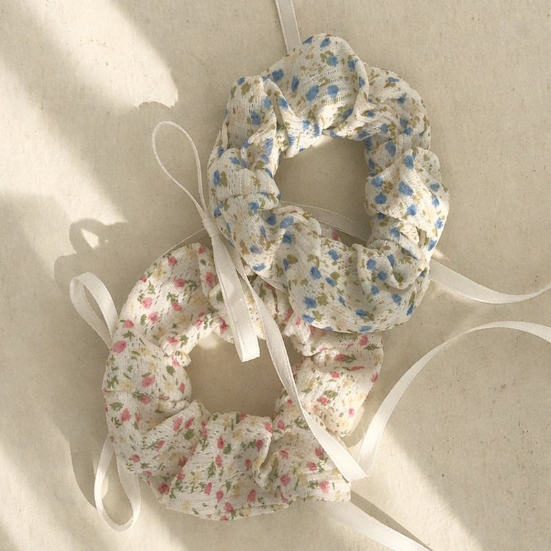 PINK PINEAPPLE（ピンクパイナップル）の「[2EA 1SET] BUNCH FLOWER SCRUNCHIE（Hair Accessories）」