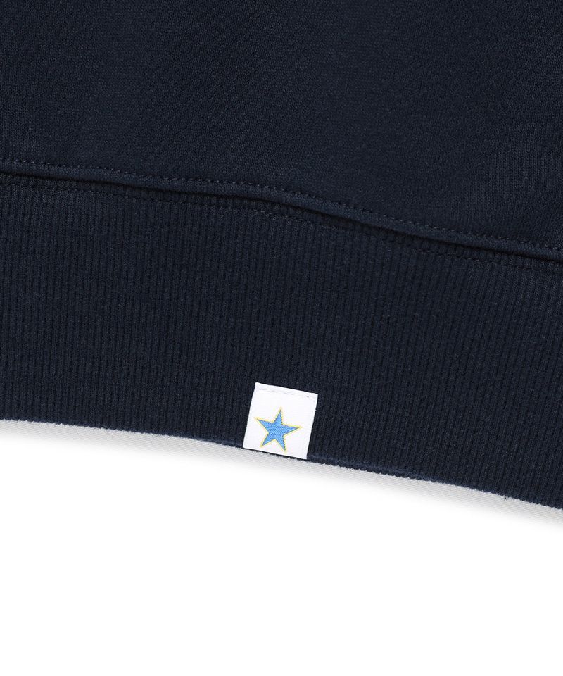 SELLER LOGO HOODIE NAVY(CV2BFUM400A)