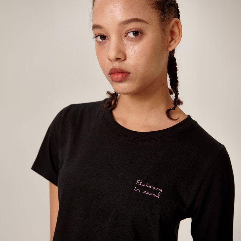 Fika Classic Logo T-Shirt Black