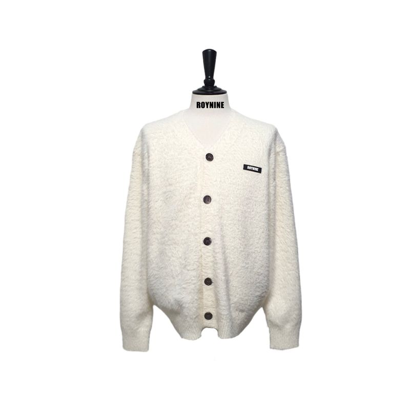 ROYNINE（ロイナイン）の「Ivory Angora Cardigan（Tops）」