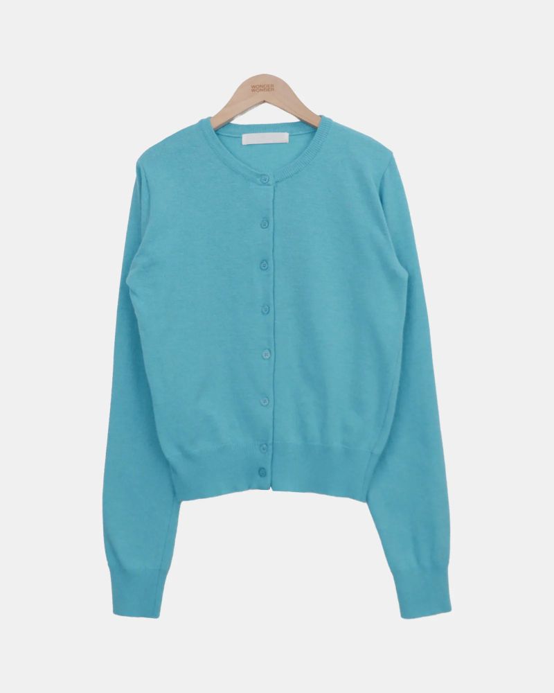 Moeun Round-Neck Cardigan