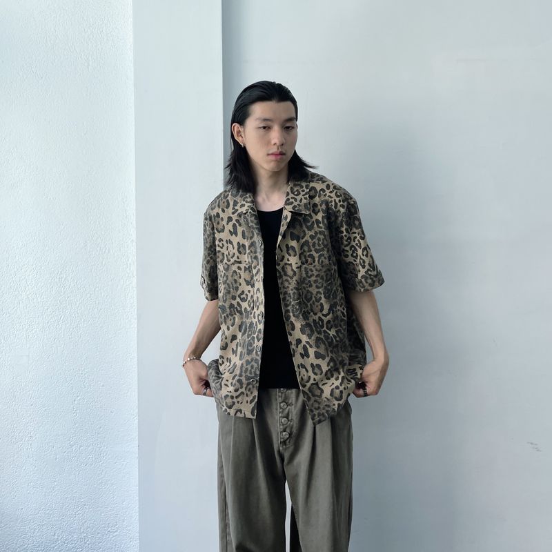 Two-Way Zip Relaxed Shirt