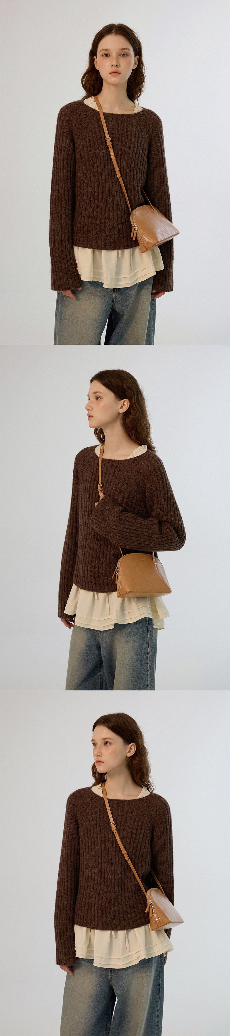Pebble Cross Bag - 4Color
