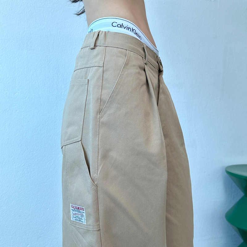 CARPENTER WORK BANDING PANTS🖤🩶💛 - 3 COLORS