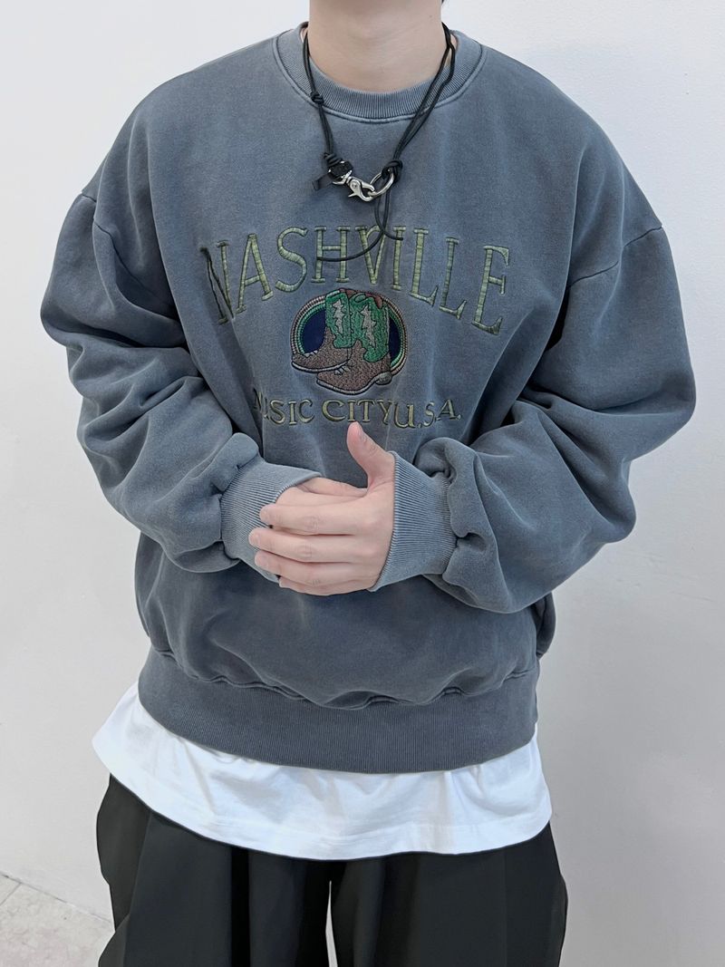 Ville pigment sweatshirts 3C