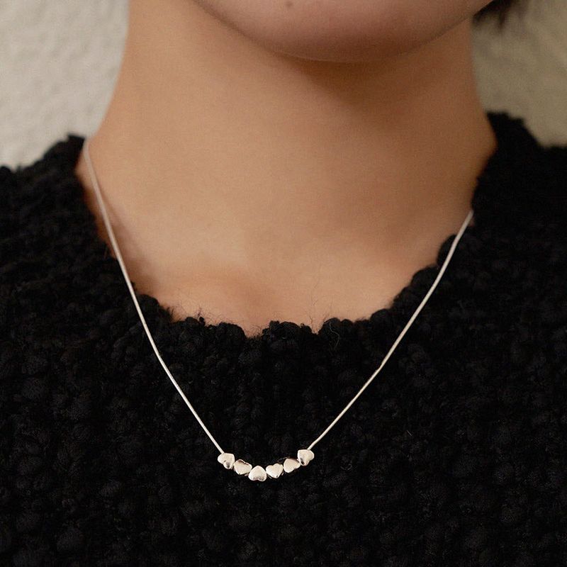 geegee(ジジ)の「tiny heart necklace(Accessories)」