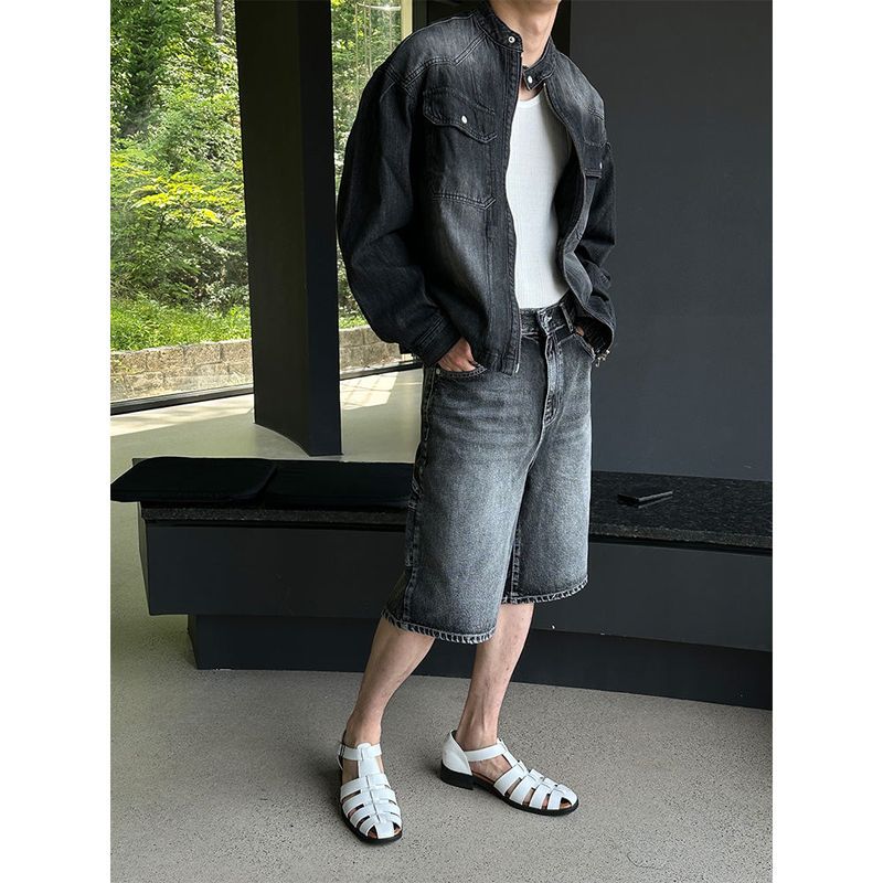 [S/S] Patch carpender bermuda pants