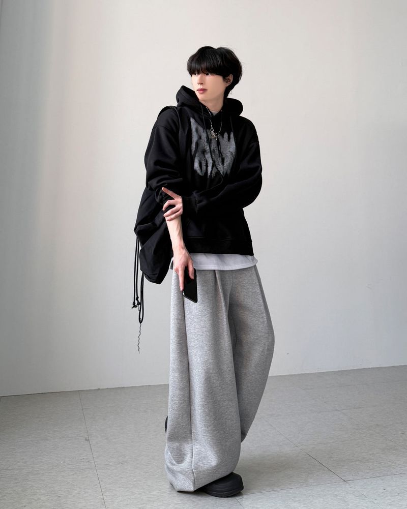 Grab Brushed Over Hoodie