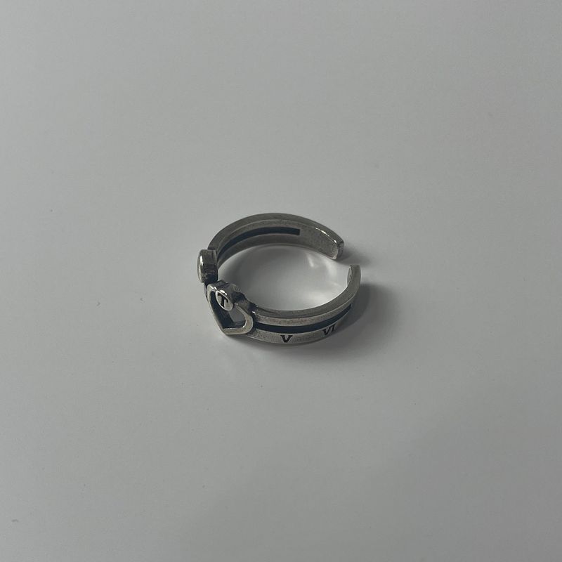 refrainfromspace(リフレインフロームスペース)の「roma heart ring (925silver)(Accessories)」