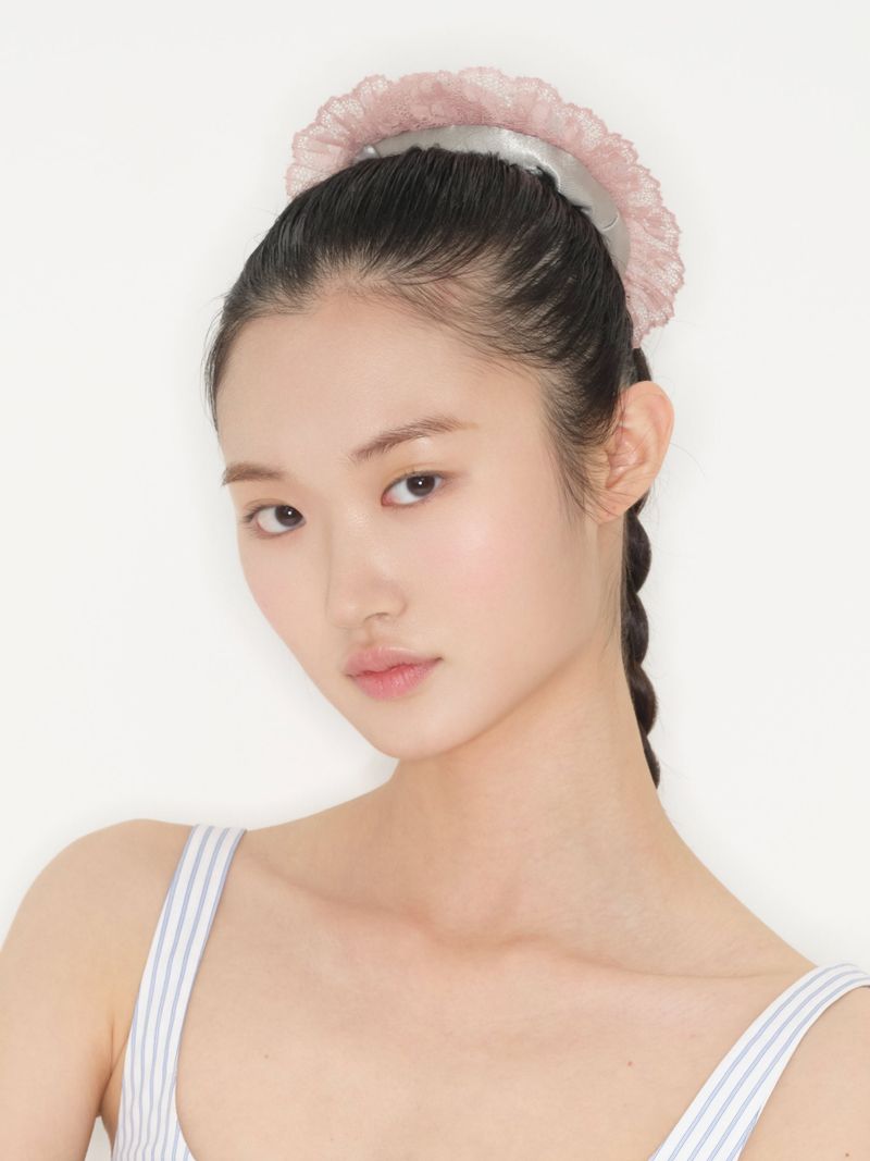 Ciel Rosé Scrunchie