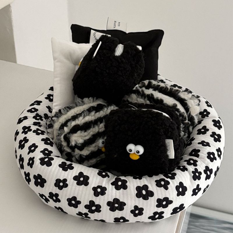 Black Flower basket