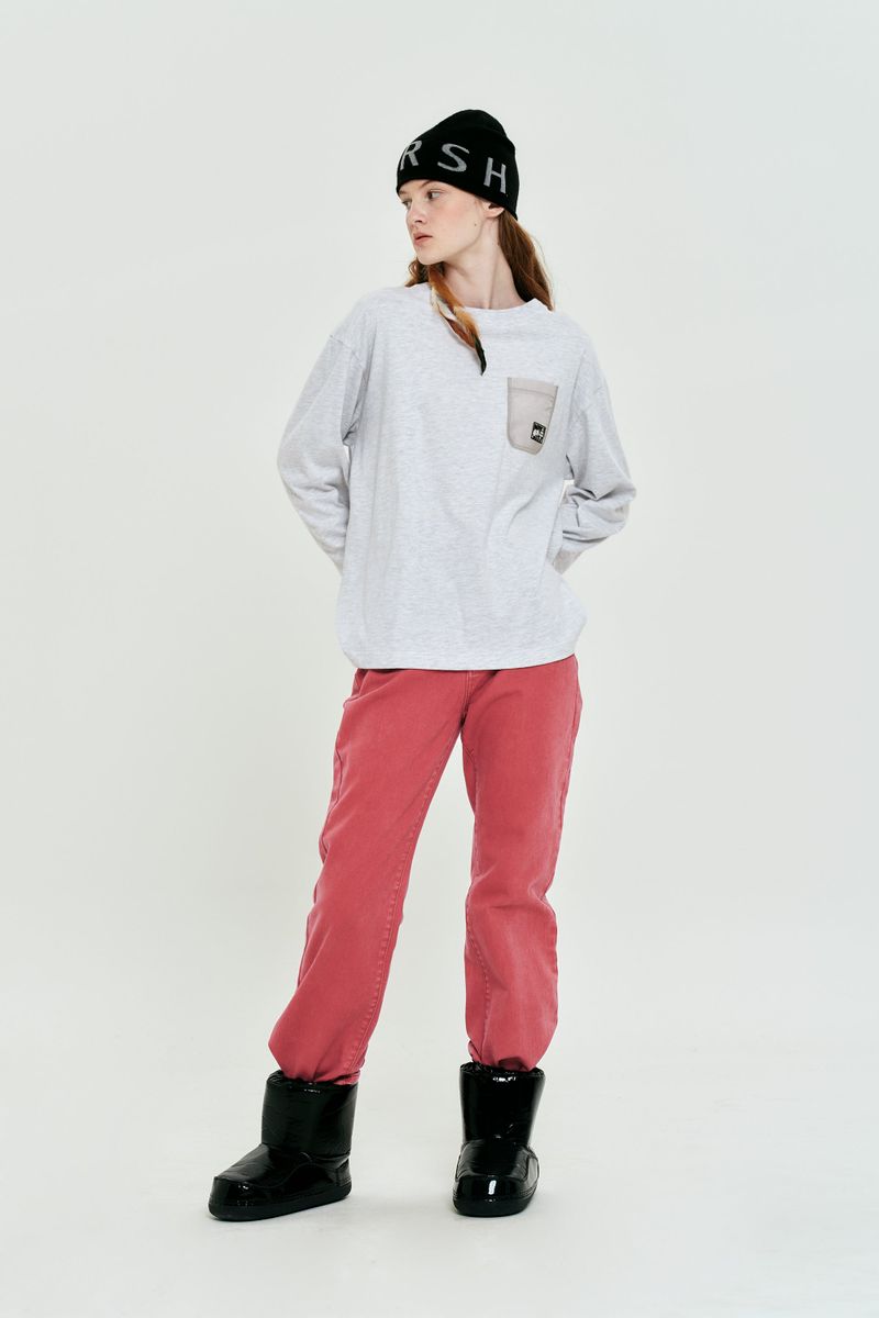 NOMAD GRAPHIC LONG SLEEVE [MELANGE GRAY]