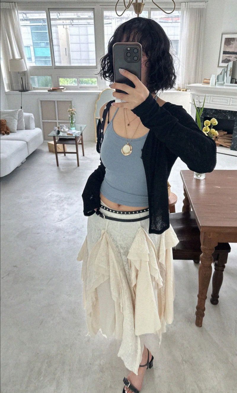 SILVER LINK NECKLACE