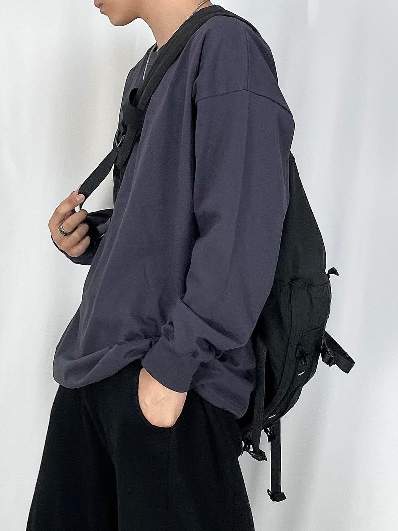Velcro over sling-bag