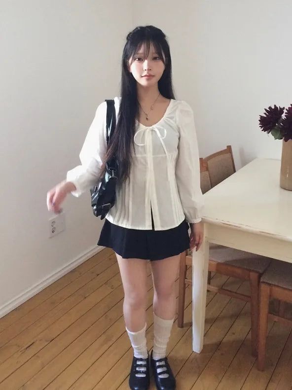 Mea Flare Pleats Mini Skirt