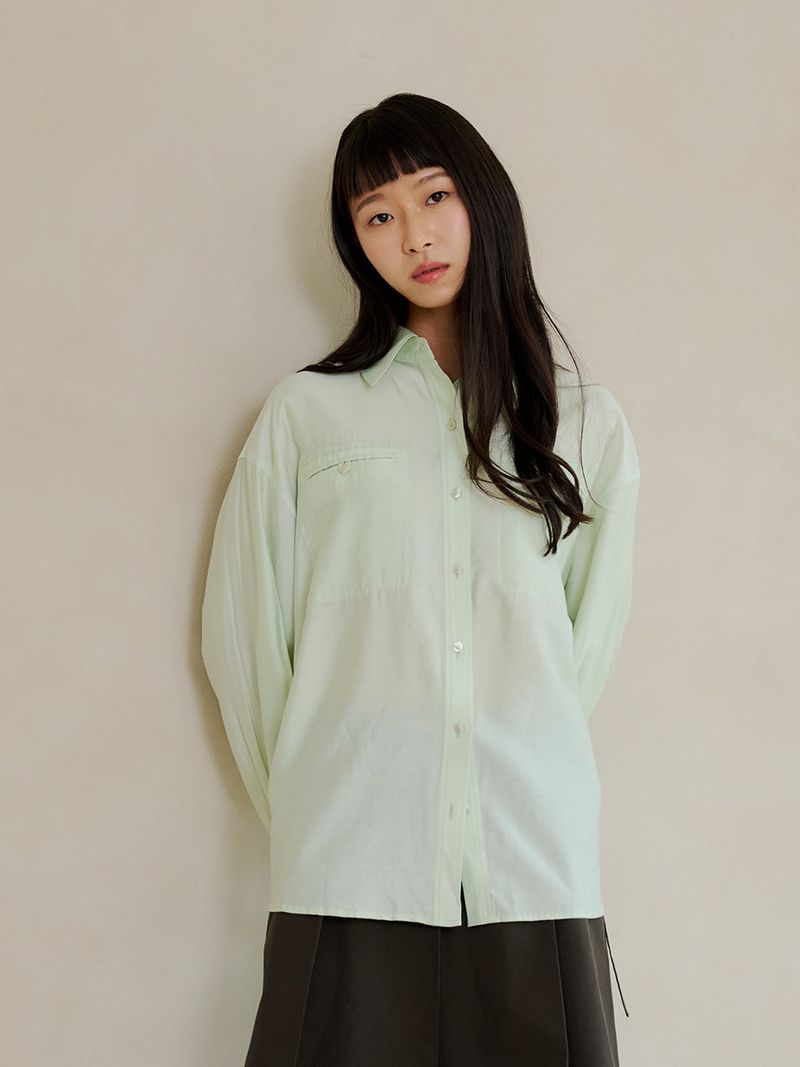 LETOILE（レトワール）の「OVERFIT POCKET SHIRT（Tops）」