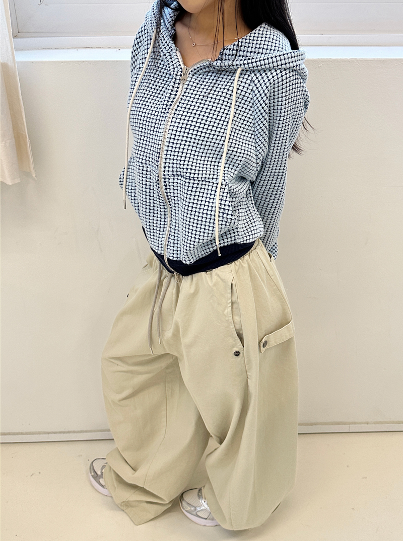ツーサイドバックルパンツ❤ - 3 COLORS