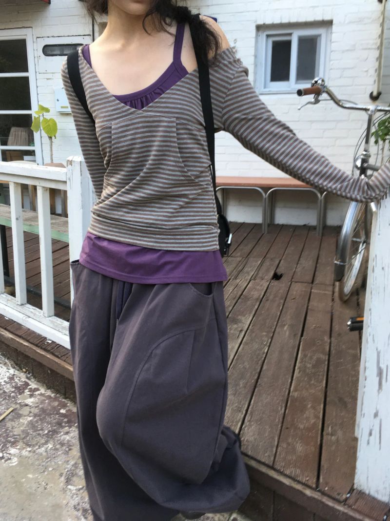 Line Wide Pants