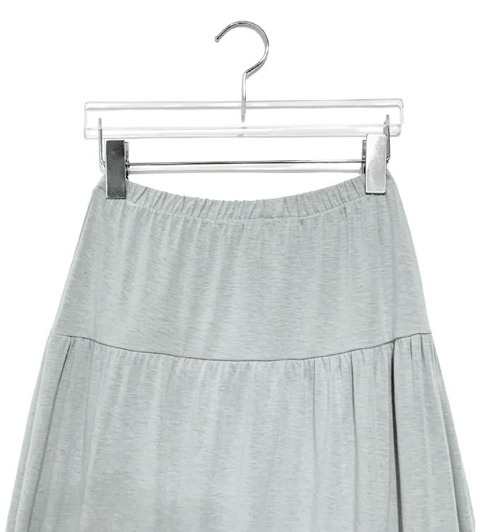 Haea Shirring Banding Long Skirt