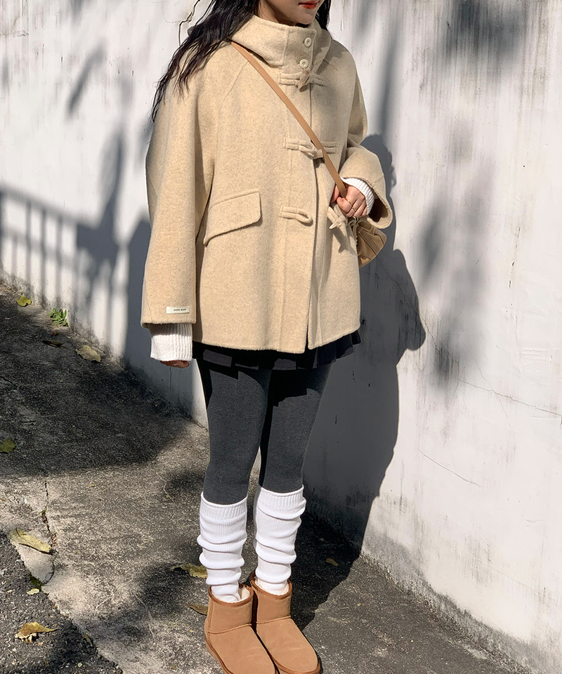 Duffle Half-Length Handmade Coat Jacket