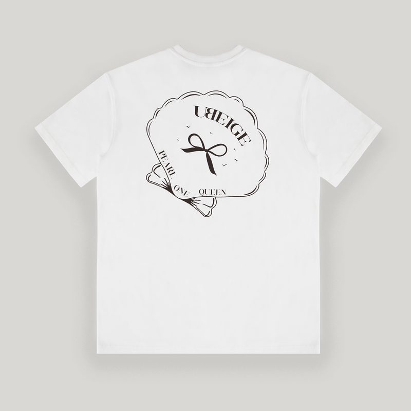 UBEIGE(ユーベイジ)の「White Clam T-Shirt(Tops)」