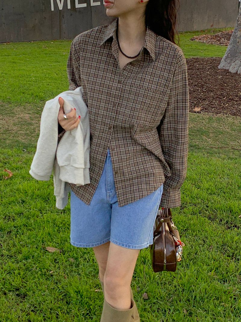Diack checkered shirt