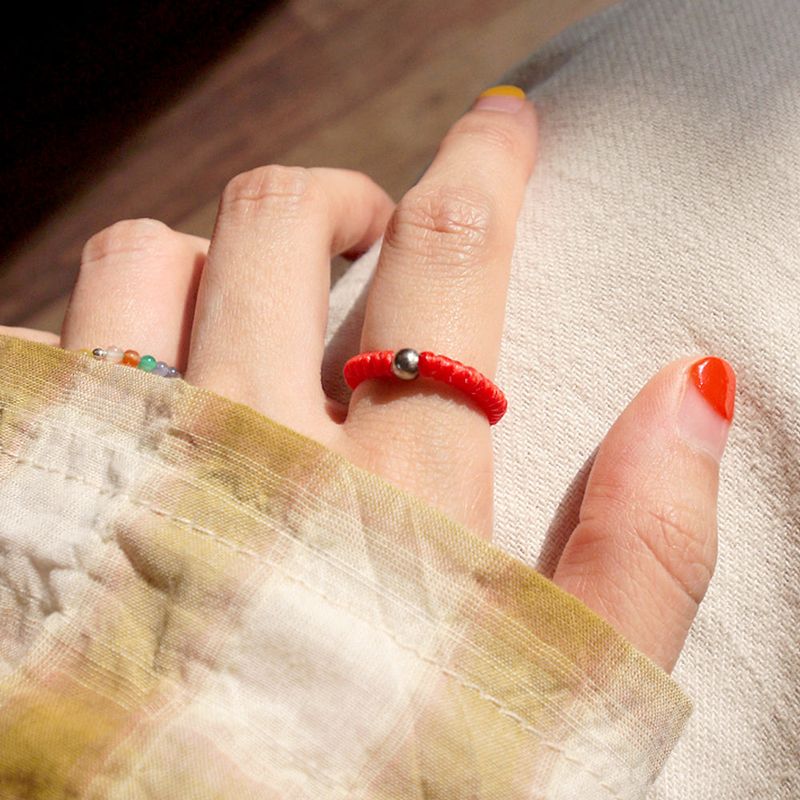 ccnmade（チェチャンナムメイド）の「ムービースターパラフィンリング（アクセサリー）」