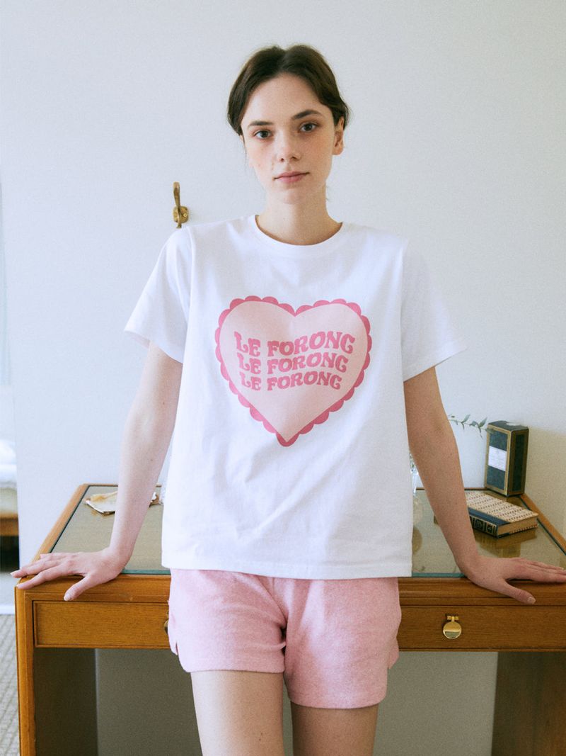 Le Forong（ルフォロン）の「サマーロマンスTシャツ（トップス）」