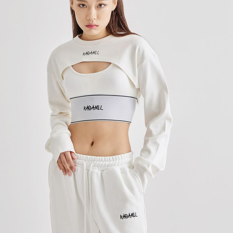 Courage Sweat shirt White
