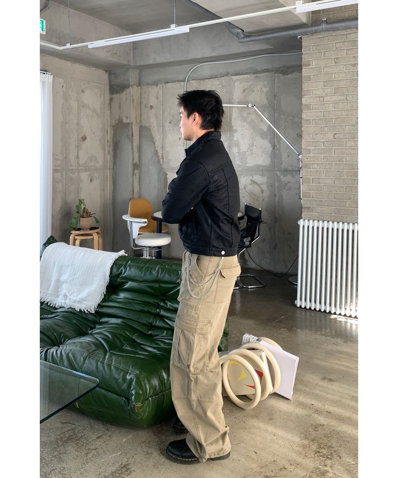 Washing Fatigue Cargo Pants