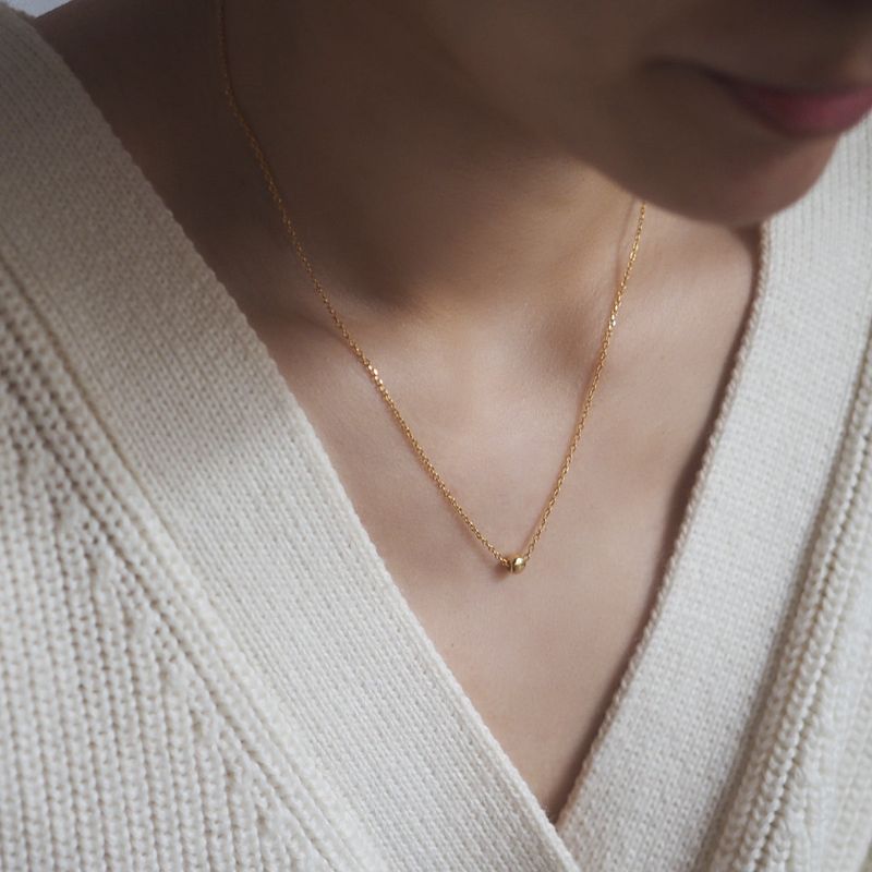 éclater(エクラテ)の「Sydney Bean Necklace(Accessories)」
