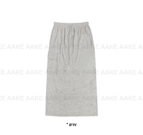 PATCH TERRY LONG SKIRT