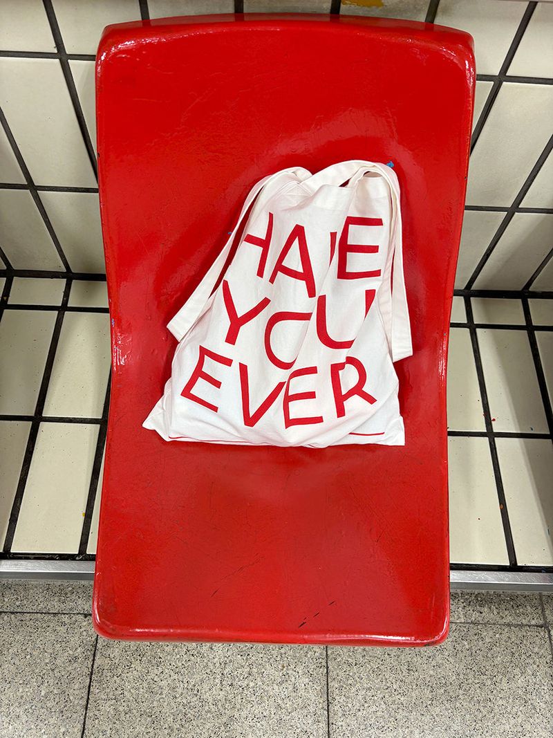 Lettering eco bag