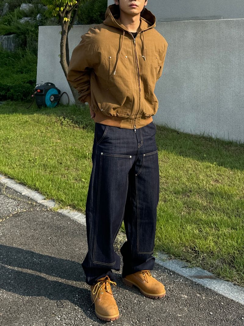 Twinknee denim pants (2color)