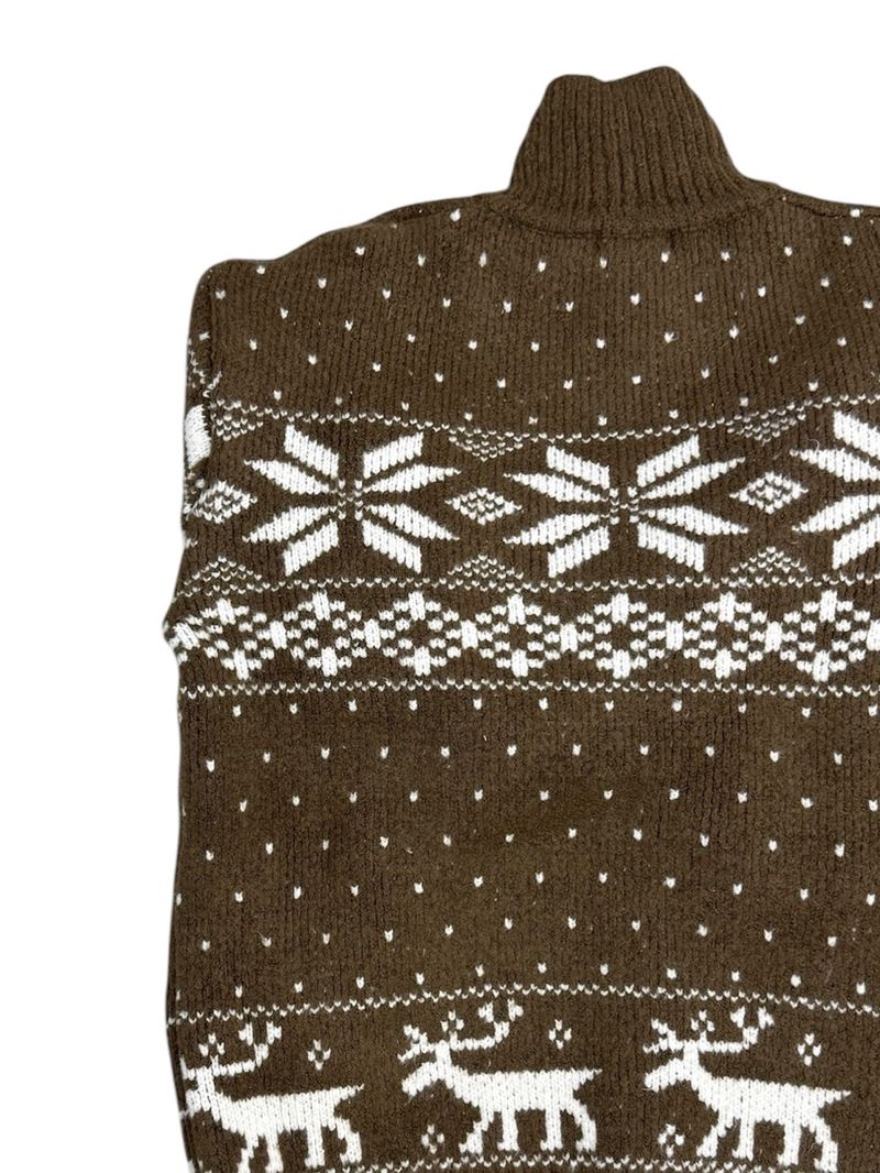 Nordic Two-Way Knit Zip-Up (3 Colors)
