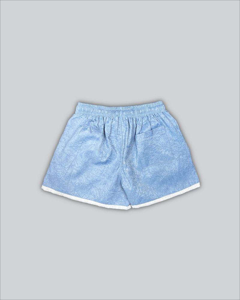CRINKLE SHORTS SKY BLUE (SHORT FIT)