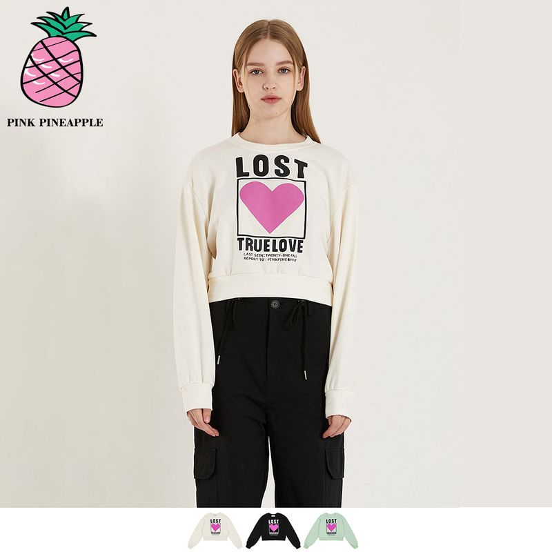 PINK PINEAPPLE（ピンクパイナップル）の「LOST LOVE CROPPED MTM（Tops）」